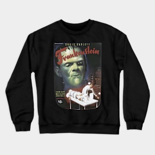 Frankenstein (1931) German Movie Poster Crewneck Sweatshirt